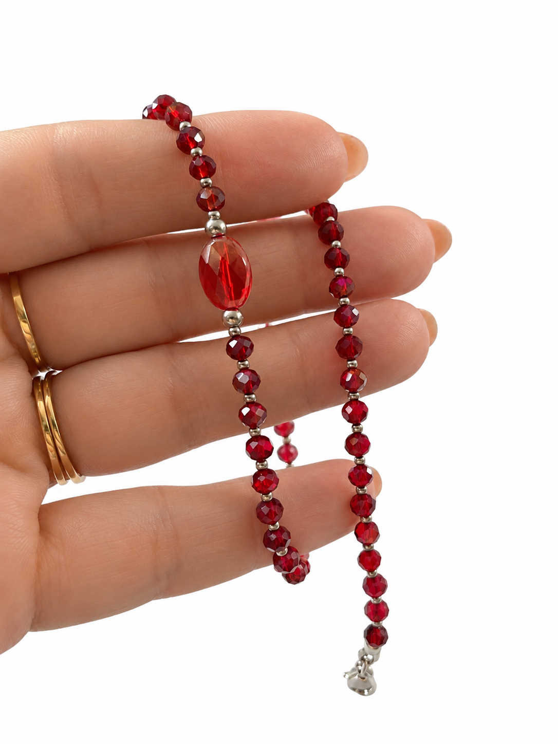 Ketting Rood KZ021