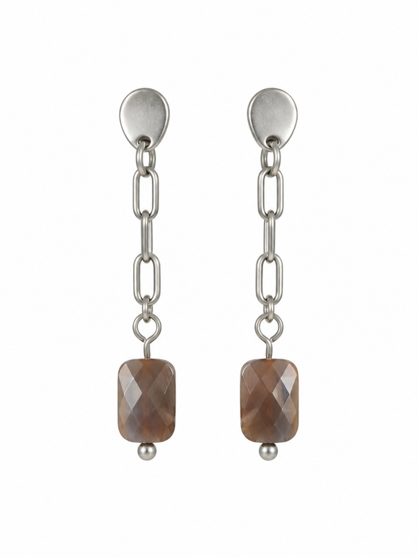 Oorbel Taupe OZ004