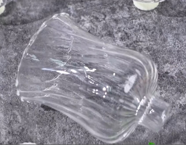 Clear Tulip Votive Shade