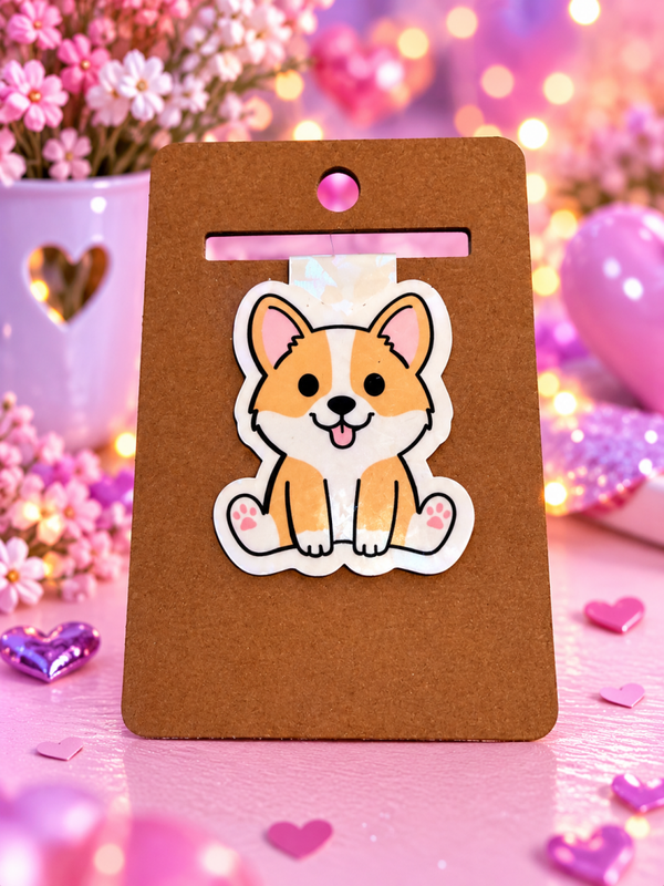 Dog magnetic bookmark