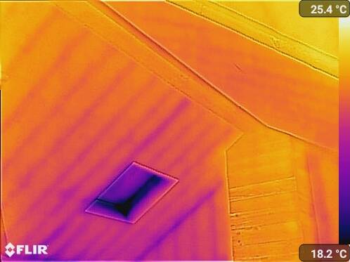 Home Inspections - Infrared thermal bridging