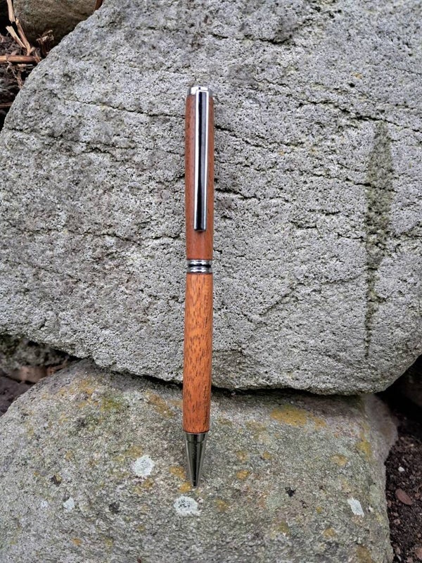 Reclaimed Mahogany slimline pen