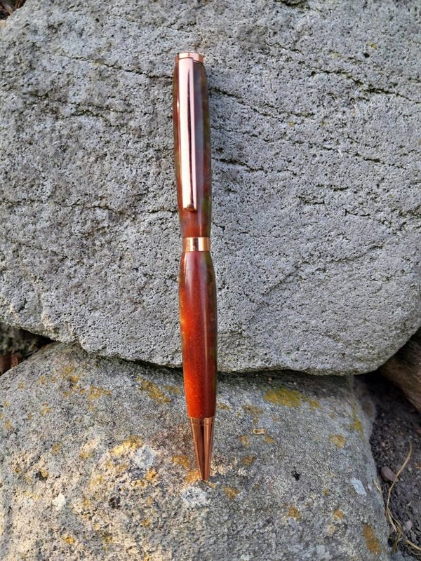 Custom resin pen.