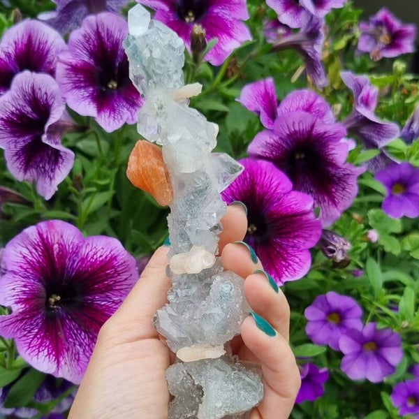 Stalactiet Chalcedoon, Apofyliet en Stilbiet