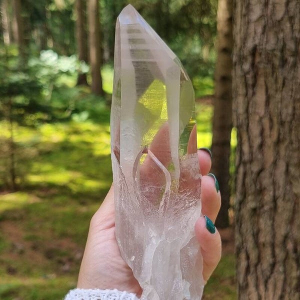 Lemurisch (smoky) Kristal