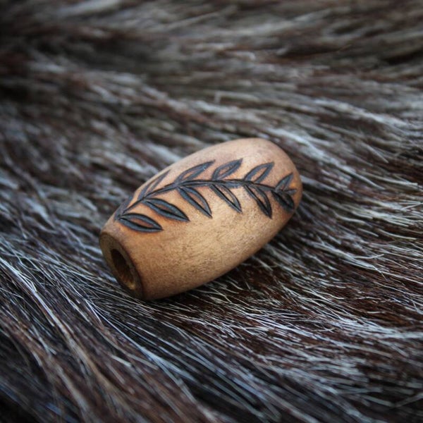 Iso puuhelmi Ø 5mm, Noaidi Dreads