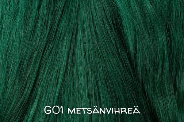 Takkupidennykset 35-40cm, eri värejä