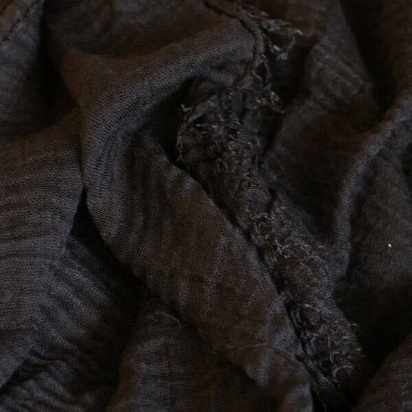 Huivi puuvilla, musta