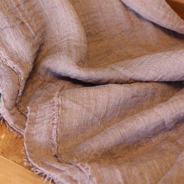 Huivi puuvilla, beige