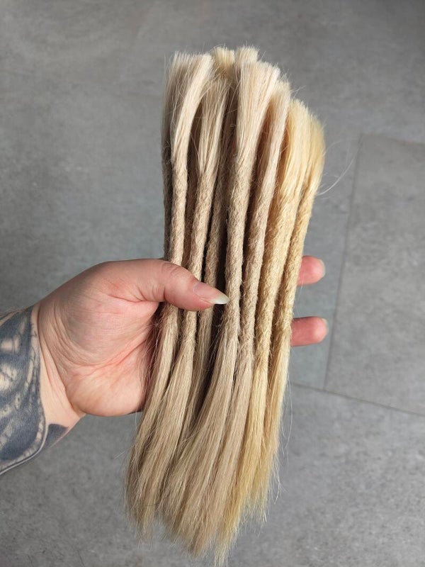 Aitohiuspidennykset / 20-25cm / 6-7mm / avonainen latva / eri värejä