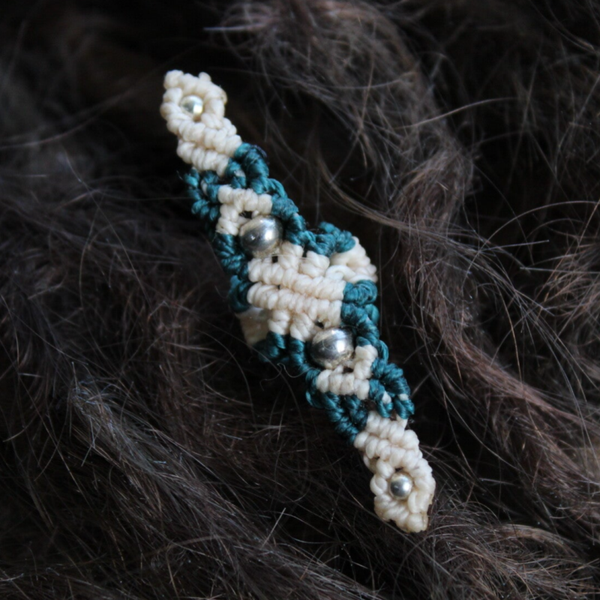 Makramee-helmi Ø 7-8mm, Kajokoru