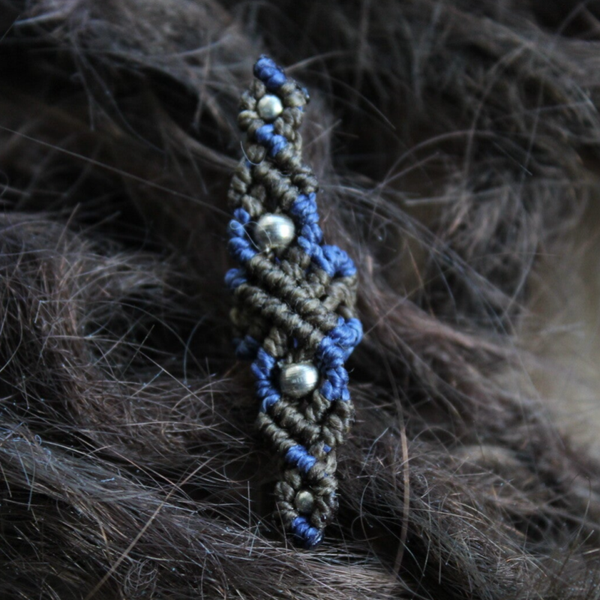 Makramee-helmi Ø 5-6mm, Kajokoru