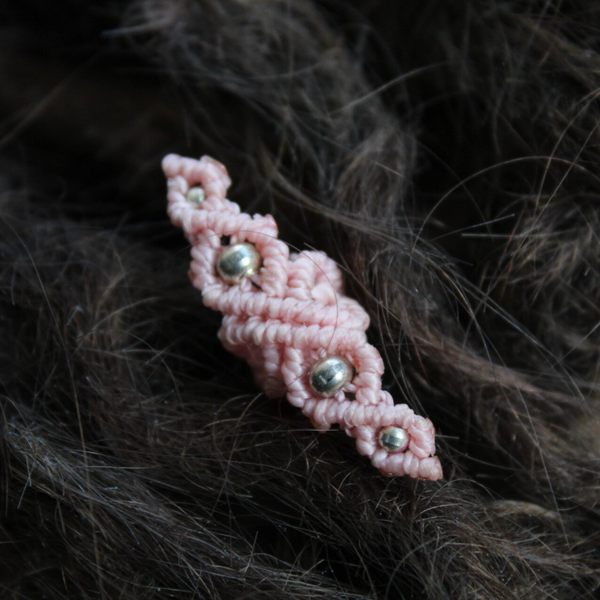 Makramee-helmi Ø 5-6mm, Kajokoru