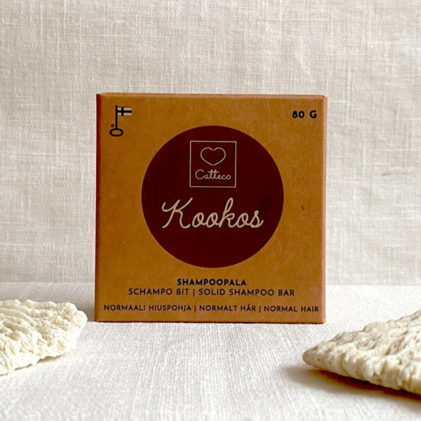 Kookos shampoopala, Catteco