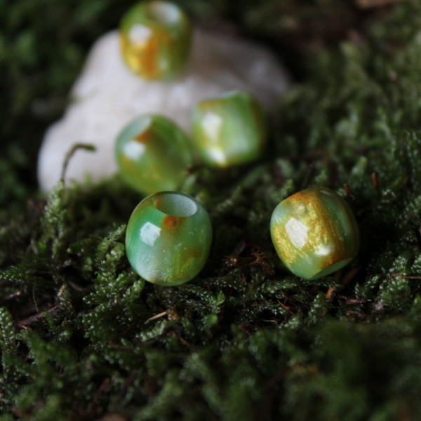 Akryylihelmi Ø 5mm, vihreä