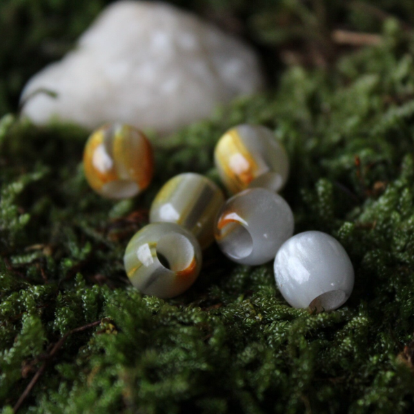 Akryylihelmi Ø 5mm, harmaa