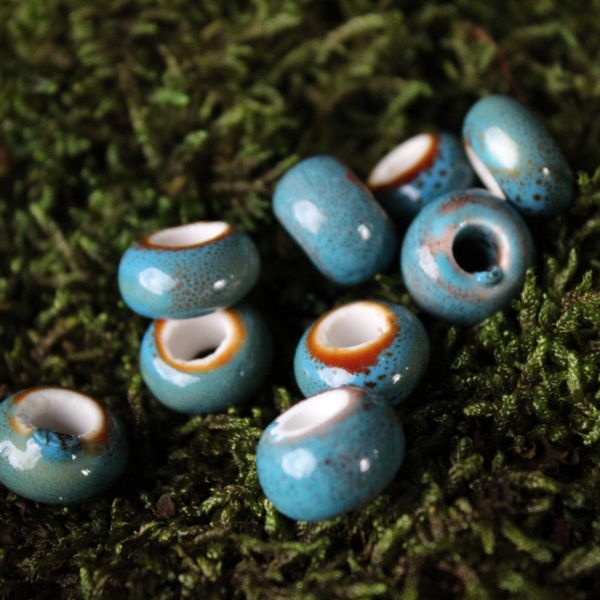 Keraaminen helmi Ø 5mm, sininen