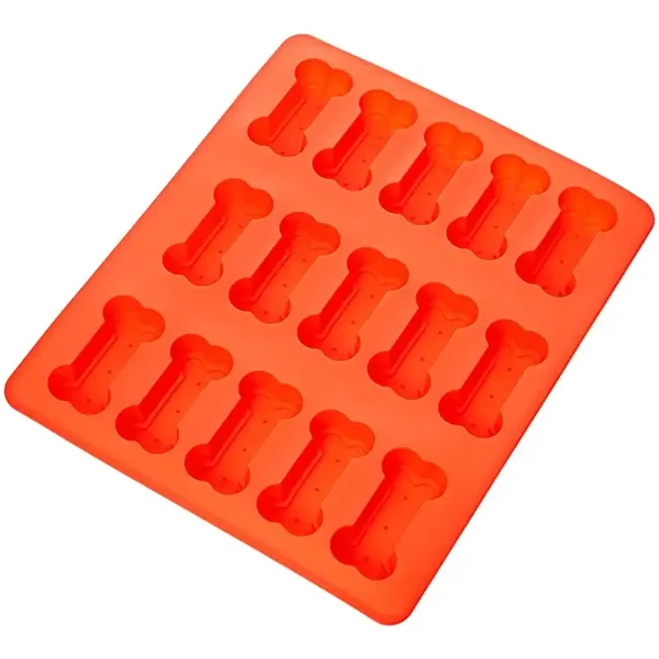 Moule en silicone avec motif d'os pour chien