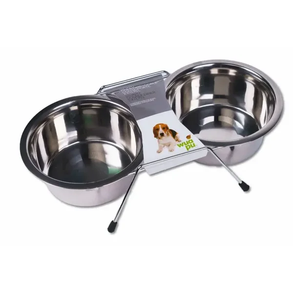 Double Inox avec Support 2 x 0,75 L