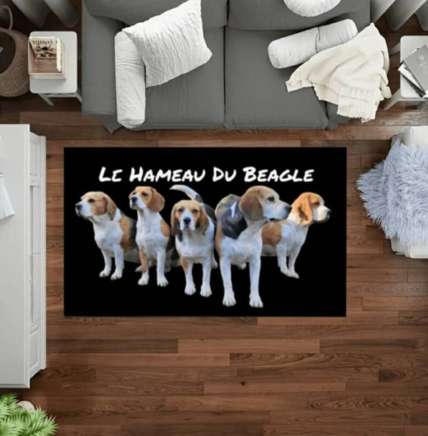 TAPIS VELOURS HAMEAU DU BEAGLE