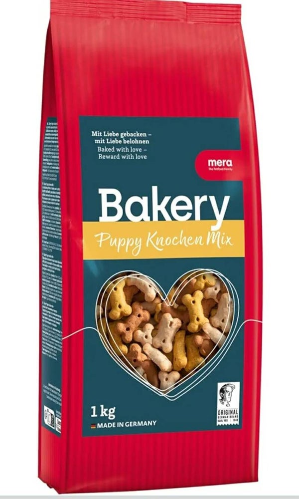 MERA 1KG Mélange de Friandises en Forme d’Os pour Chiot