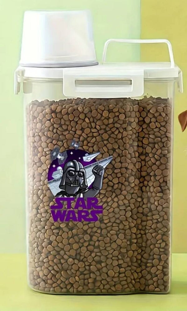Boîte de Stockage de Nourriture pour Chien Star Wars