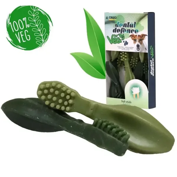Snacks végétaux pour chiens - Brosse à dents Dental Defence