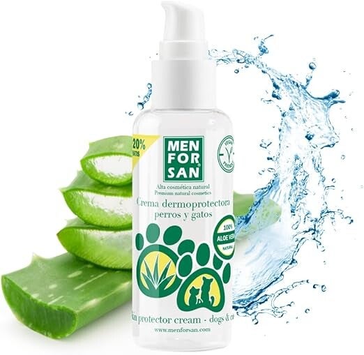 Gel Protecteur Coussinets 60ml Aloe Vera Naturel Hydratant Chiens Chats