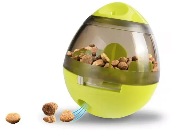 Un jouet interactif pour chien, une balle à friand