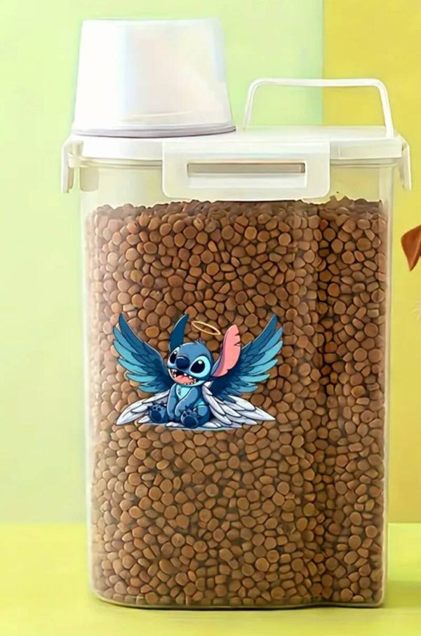 Boîte de Stockage 3L pour Nourriture d'Animaux à Grande Capacité Thème