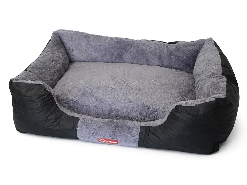 Panier pour chien/chat en peluche douce antidérapante et confortable, taille L.