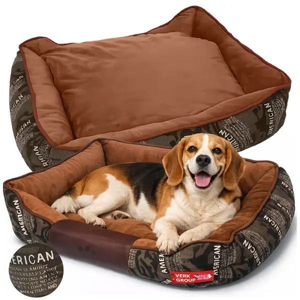 Panier pour chien, canapé-lit, doux et moelleux