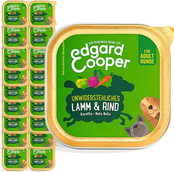 Edgard & Cooper Barquettes Pour Chien À L'agneau 11x150g DLC 06/02/2027
