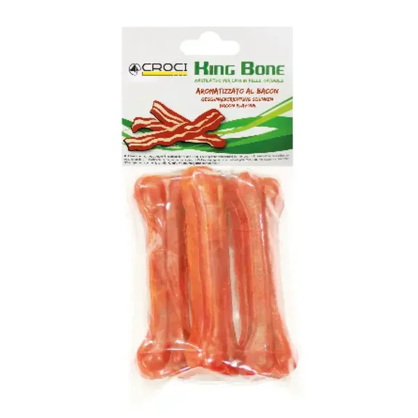 Bacon Bones pour chiens - - 3PC 13 cm - 60 gr