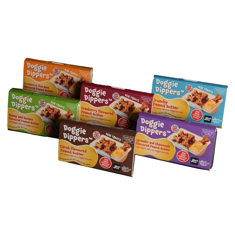 Pet Joy Doggie Dippers Promo Pack 6 SAVEURS