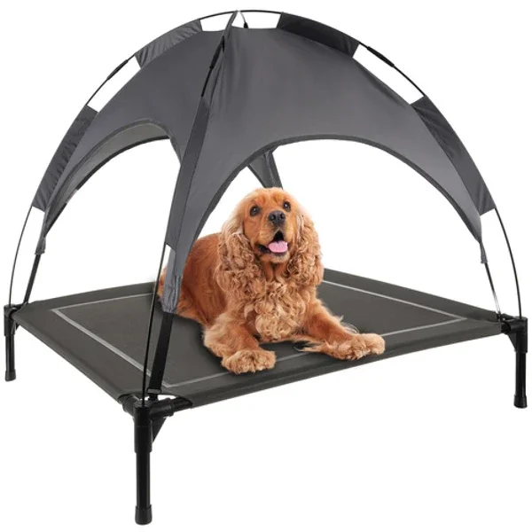 Panier couvert pour chien