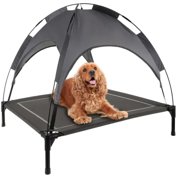 Panier couvert pour chien