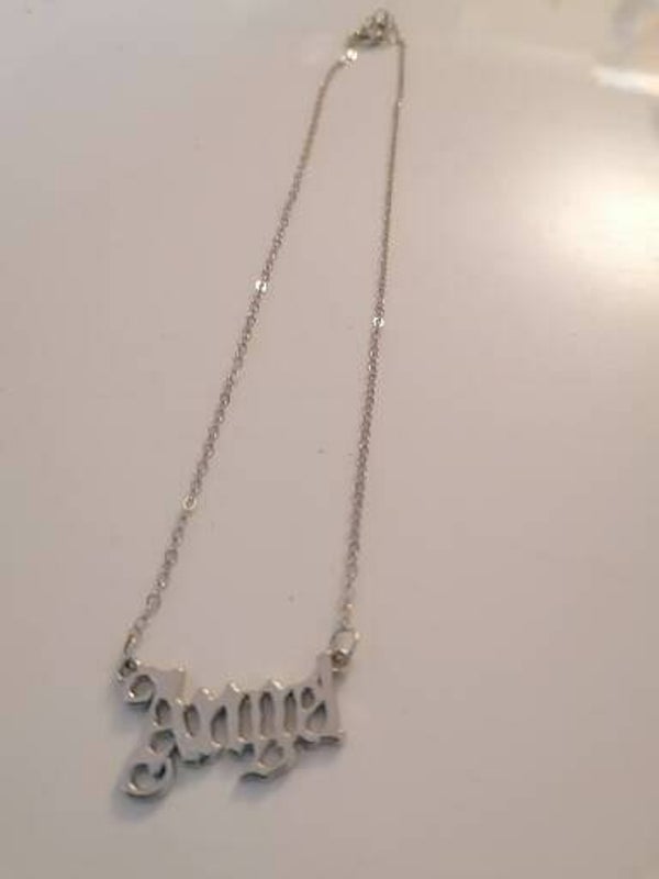 Engel ketting zilver
