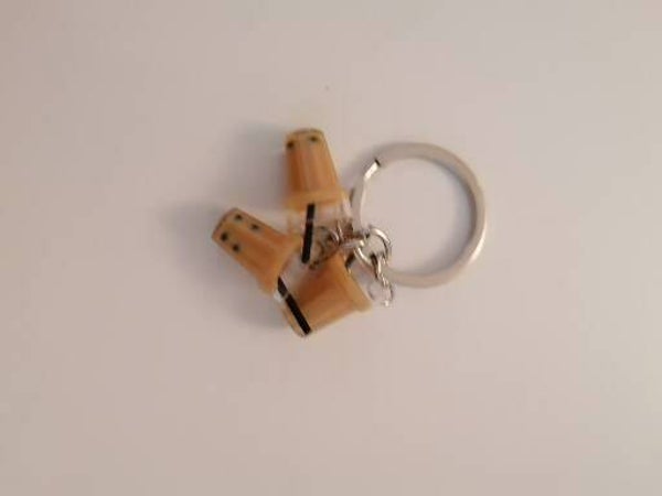 Koffie sleutelhanger