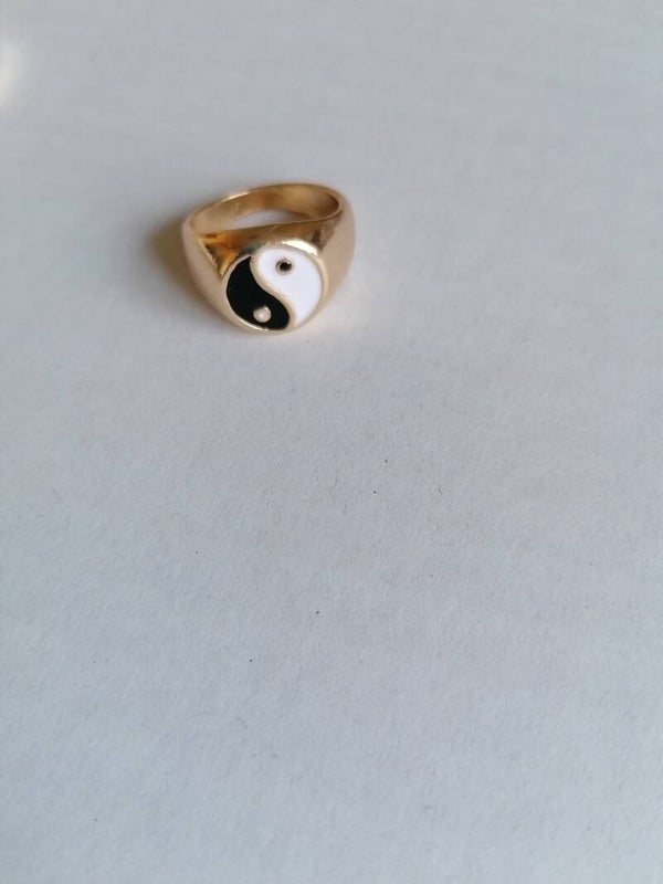 King en Jang ring zilver