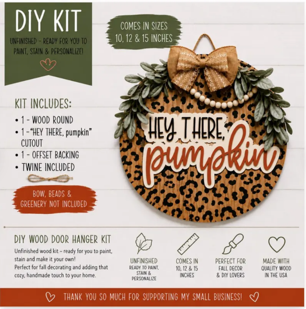 DIY Door Hanger Kit