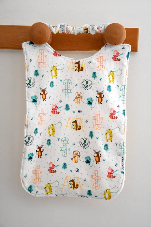 Bavoir bébé Marelle