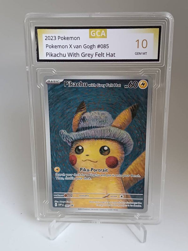0051001 (Pikachu With Grey Felt hat)