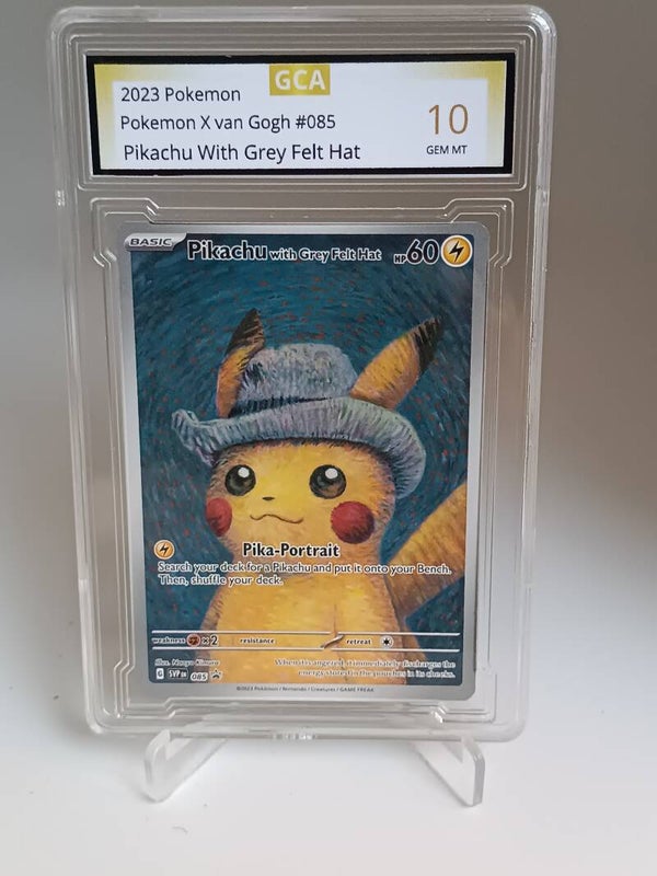 0050998 (Pikachu With Grey Felt hat)