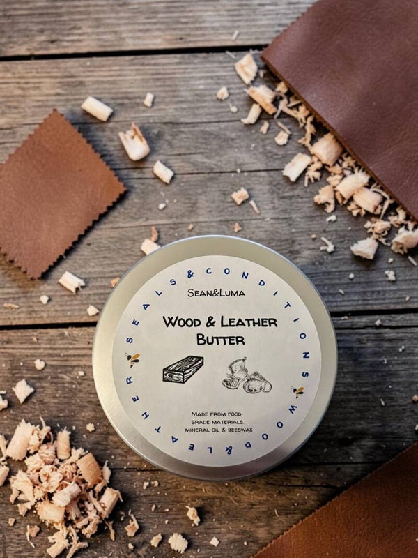 Wood & Leather Butter
