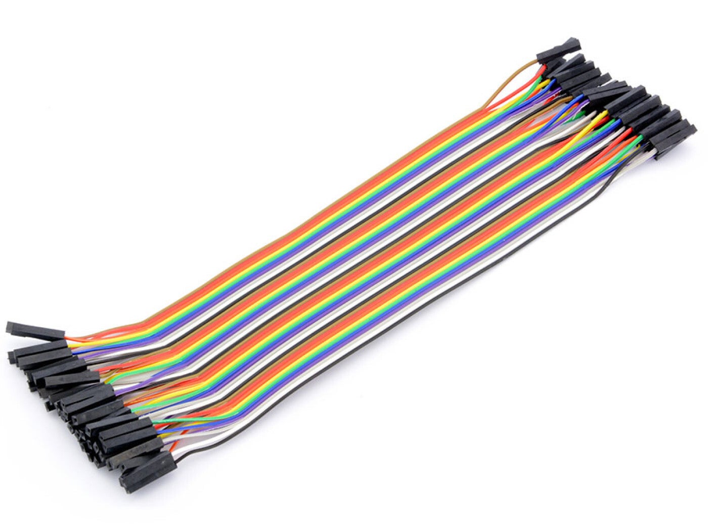 Premium Jumperwires op strip - 40 stuks - F/F - 20cm