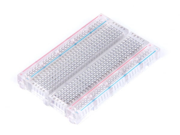 400-punt Breadboard - Transparant