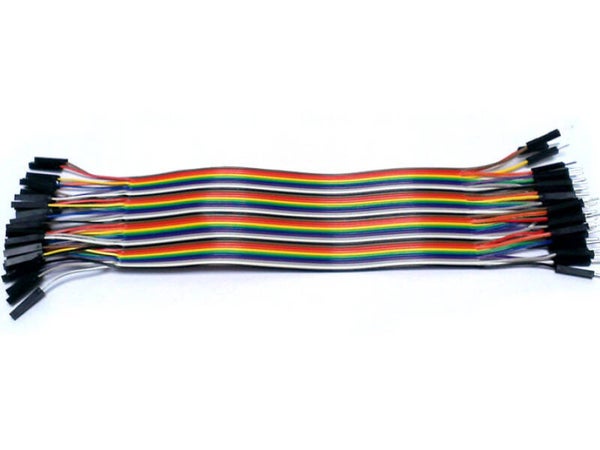 Premium Jumperwires op strip - 40 stuks - M/F - 20cm
