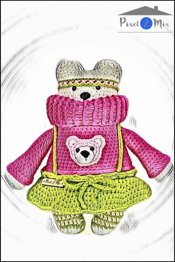 Bernadette - De Indiaanse Poolberin - Poster A3/A4 (1)