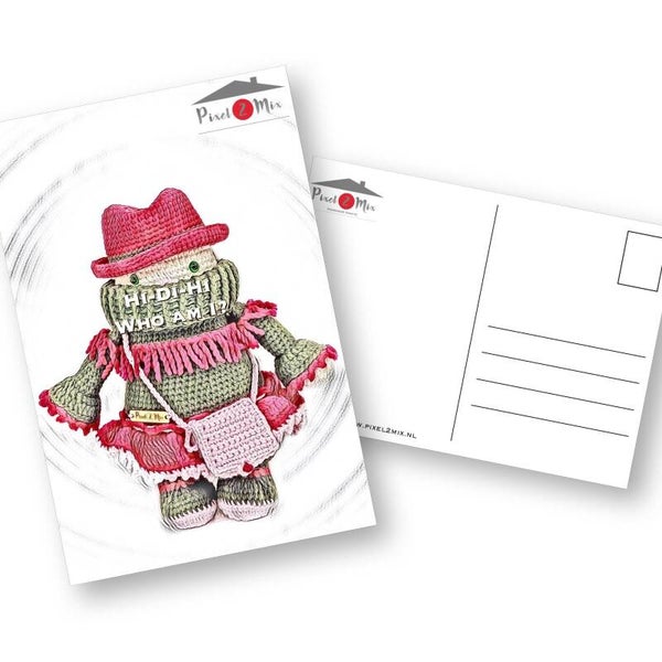 Caroline - De CowGirl Poes - Kaart (1)